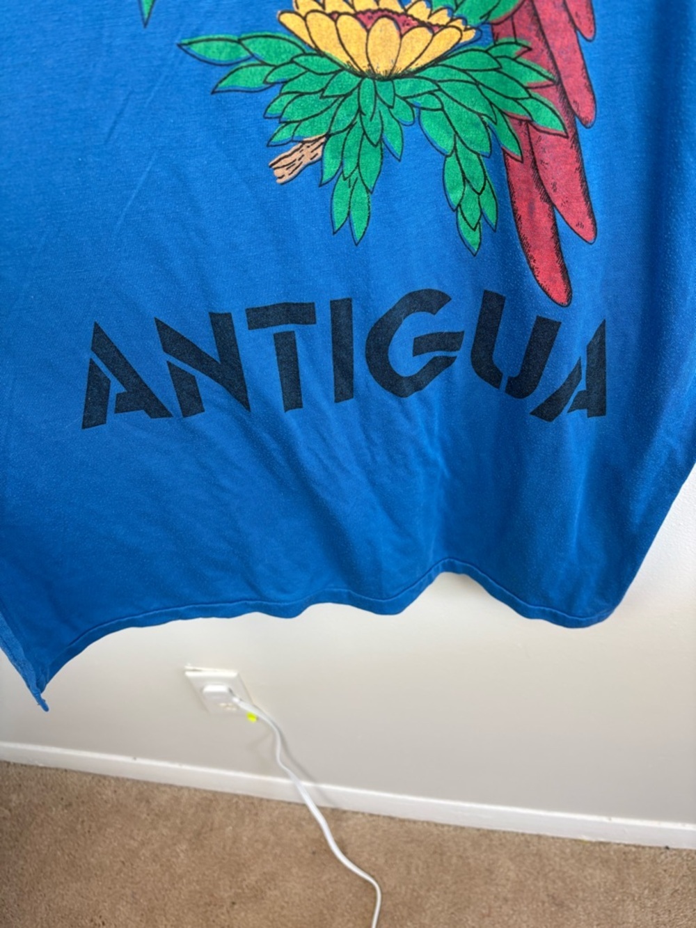Vintage Antigua souvenir nightshirt/swim coverup One Size Unbranded punk - Picture 6 of 9